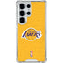 NBA Los Angeles Lakers Distressed Galaxy S25 Ultra Clear Case